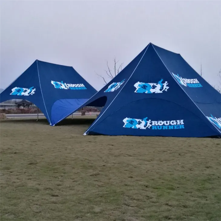 12m double pole star tent-5